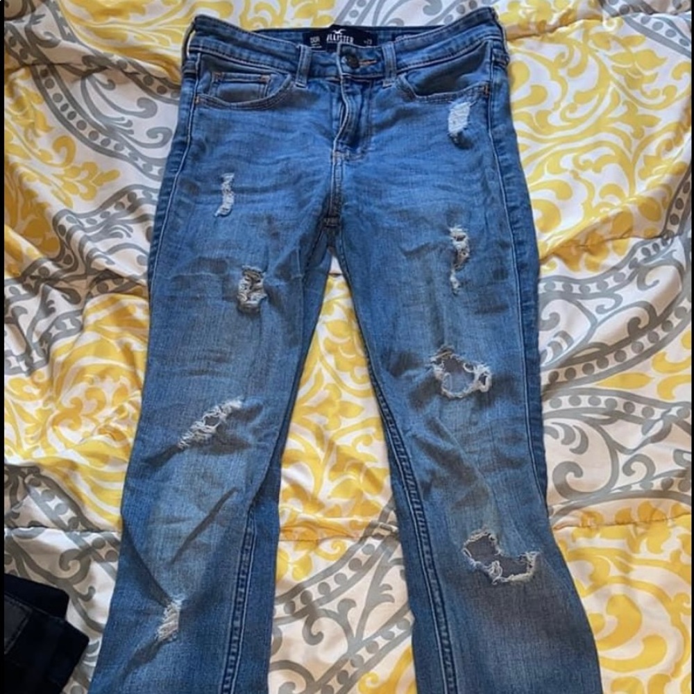 Hollister high rise super skinny jeans